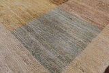 Square Persian Gabbeh Handmade Wool Rug - 5' 1" X 5' 4" - Golden Nile