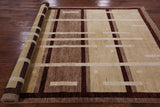 Persian Gabbeh Hand Knotted Wool Area Rug - 6' 0" X 8' 10" - Golden Nile