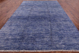 Modern Hand Knotted Wool Rug - 9' 0" X 12' 0" - Golden Nile