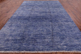 Modern Hand Knotted Wool Rug - 9' 0" X 12' 0" - Golden Nile