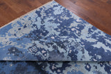 Abstract Hand Knotted Wool & Silk Area Rug - 8' 1" X 10' 2" - Golden Nile