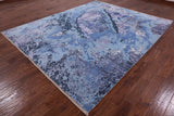 8 x 10 Oriental Wool & Silk Area Rug - Golden Nile