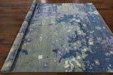 8 x 10 Oriental Wool & Silk Modern Rug - Golden Nile