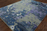 8 x 10 Oriental Wool & Silk Modern Rug - Golden Nile