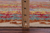 Reversible Kilim Flat Weave Rug - 6' 11" X 9' 9" - Golden Nile