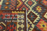 7 X 10 Tribal Kilim Flat Weave Area Rug - Golden Nile