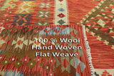 Reversible Kilim Oriental Hand Woven Area Rug 7 x 10 - Golden Nile