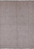 Ivory Peshawar White Wash Handmade Area Rug - 5' 1" X 6' 11" - Golden Nile