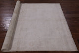Ivory Peshawar White Wash Handmade Area Rug - 5' 1" X 6' 11" - Golden Nile