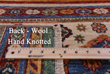Tribal Khorjin Persian Gabbeh Handmade Area Rug - 5' 8" X 8' 0" - Golden Nile