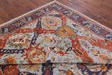 Blue Fine Serapi Handmade Area Rug - 8' 2" X 10' 2" - Golden Nile