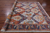 Blue Fine Serapi Handmade Area Rug - 8' 2" X 10' 2" - Golden Nile