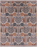 Ivory Persian Ziegler Hand Knotted Wool Rug - 8' 1" X 10' 0" - Golden Nile