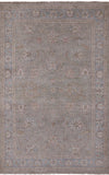 Persian White Wash Hand Knotted Wool Rug - 4' 1" X 6' 4" - Golden Nile