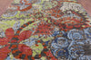 Floral Handmade Wool Area Rug - 8' 11" X 11' 10" - Golden Nile