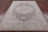 Persian White Wash Handmade Wool Area Rug - 6' 0" X 8' 9" - Golden Nile