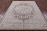 Persian White Wash Handmade Wool Area Rug - 6' 0" X 8' 9" - Golden Nile