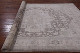 Persian White Wash Handmade Wool Area Rug - 6' 0" X 8' 9" - Golden Nile