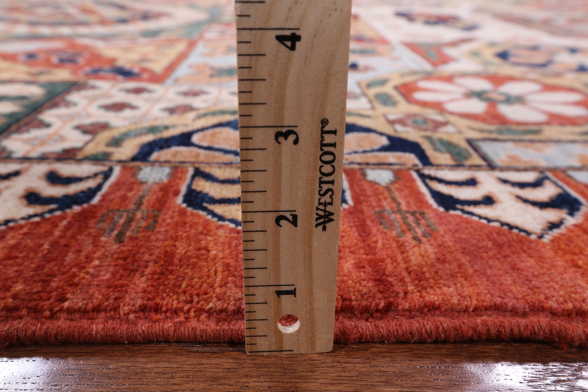 Fine Serapi Handmade Area Rug - 6' 1" X 8' 10" - Golden Nile