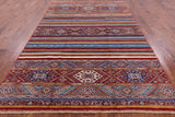 Khorjin Persian Gabbeh Handmade Wool Rug - 6' 11" X 10' 0" - Golden Nile
