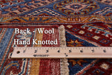 Khorjin Persian Gabbeh Handmade Wool Rug - 6' 11" X 10' 0" - Golden Nile