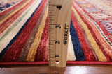Tribal Persian Gabbeh Hand Knotted Wool Rug - 4' 0" X 5' 8" - Golden Nile