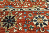 4 X 6 Persian Suzani Handmade Area Rug - Golden Nile