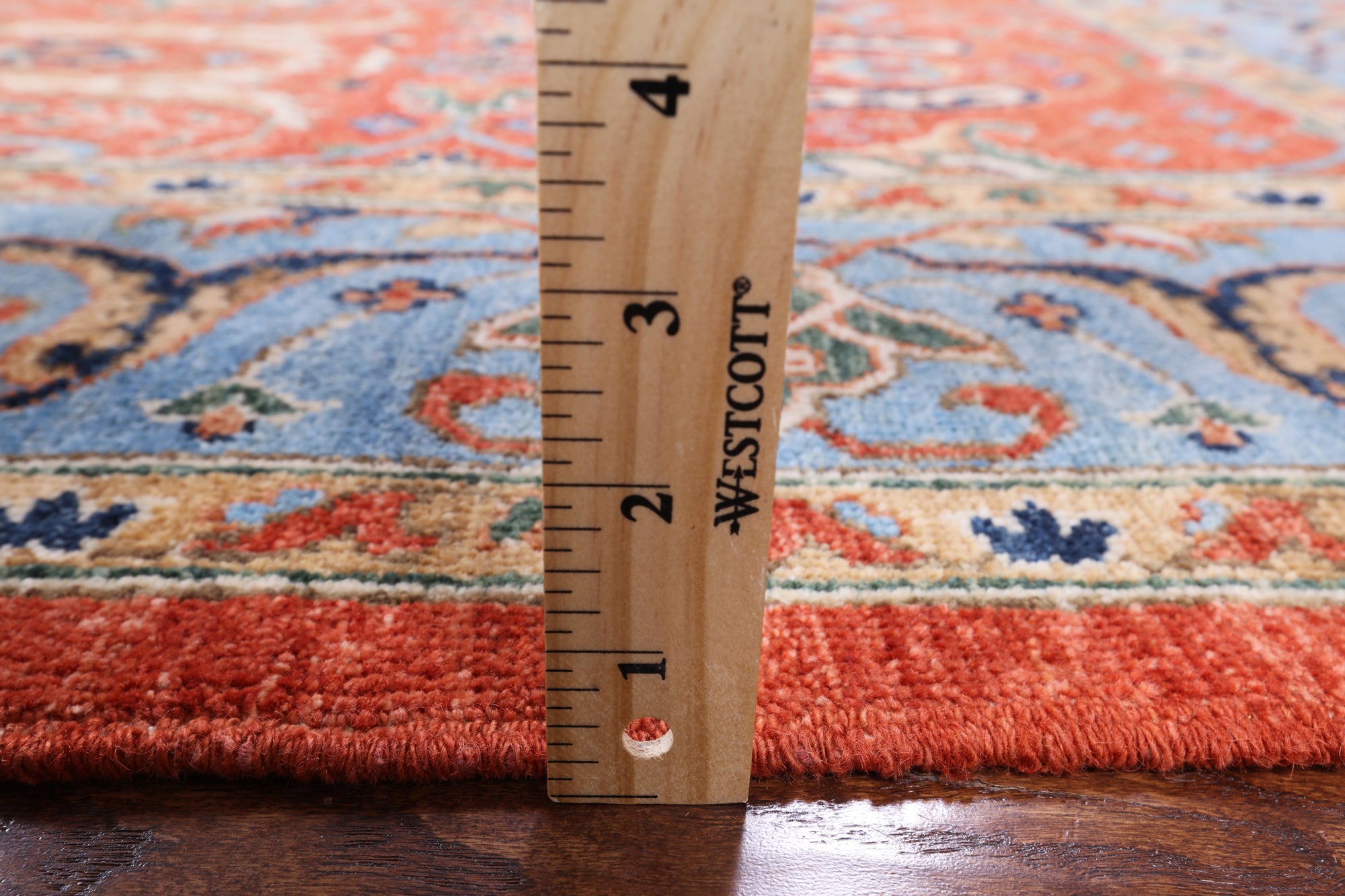 Red Super Fine Serapi Area Rug - 6' 0" X 9' 2" - Golden Nile