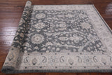 Grey Persian Washed Out Handmade Wool Area Rug - 6' 1" X 8' 11" - Golden Nile
