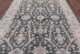 Grey Persian Washed Out Handmade Wool Area Rug - 6' 1" X 8' 11" - Golden Nile