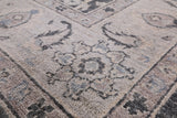 Grey Persian Washed Out Handmade Wool Area Rug - 6' 1" X 8' 11" - Golden Nile