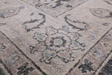 Grey Persian Washed Out Handmade Wool Area Rug - 6' 1" X 8' 11" - Golden Nile