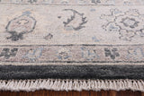 Grey Persian Washed Out Handmade Wool Area Rug - 6' 1" X 8' 11" - Golden Nile