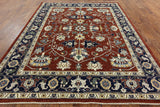 8 x 10 Fine Serapi Hand Knotted Area Rug - Golden Nile