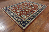 8 x 10 Fine Serapi Hand Knotted Area Rug - Golden Nile