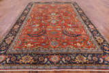 Hand Knotted Fine Serapi Area Rug - 9' X 11' 9" - Golden Nile