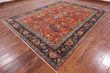 Hand Knotted Fine Serapi Area Rug - 9' X 11' 9" - Golden Nile