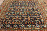 8 x 10 Handmade Oriental Fine Serapi Rug - Golden Nile