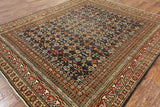 8 x 10 Handmade Oriental Fine Serapi Rug - Golden Nile