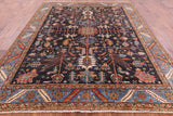 Fine Serapi Hand Knotted Area Rug - 8' 3" X 9' 10" - Golden Nile