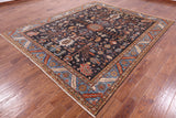 Fine Serapi Hand Knotted Area Rug - 8' 3" X 9' 10" - Golden Nile