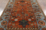 6 X 10 Fine Serapi Handmade Area Rug - Golden Nile