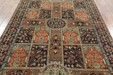 6 X 8 Hand Knotted Fine Serapi Area Rug - Golden Nile