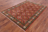 Fine Serapi Area Rug - 5' 1" X 6' 10" - Golden Nile