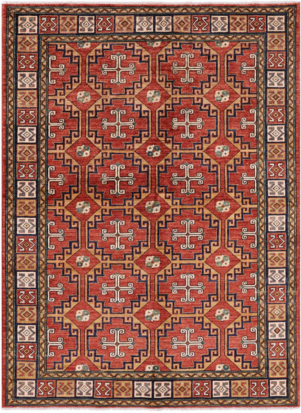 Fine Serapi Area Rug - 5' 1" X 6' 10" - Golden Nile