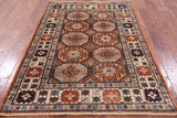 Fine Serapi Handmade Rug - 3' 11" X 5' 8" - Golden Nile