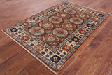 Fine Serapi Handmade Rug - 3' 11" X 5' 8" - Golden Nile