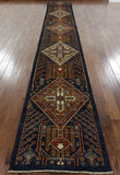 Hand Knotted Fine Serapi Area Rug 3 X 21 - Golden Nile