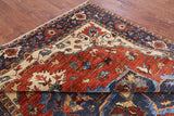 Persian Fine Serapi Area Rug - 8' 1" X 9' 11" - Golden Nile