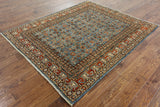 6 X 7 Fine Serapi Oriental Area Rug - Golden Nile